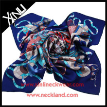 China Printing Factory Wholesale Print Silk Scarf